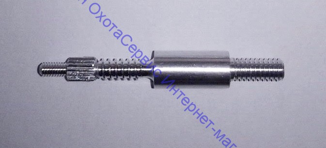 Адаптер-иголка A2S Gun​ № 6 (дюраль, резьба папа, дюймовая 8/32 для Dewey 30CА, Tipton 27-45),  A2S​-A-6