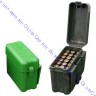 Коробочка-кейс фирмы MTM для патронов .223 кал., зеленая, непрозрачная, RS-20-10
