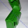 Коробочка-кейс фирмы MTM для патронов .30-06, 300WinMag кал., зеленая, непрозрачная, RL-20-10
