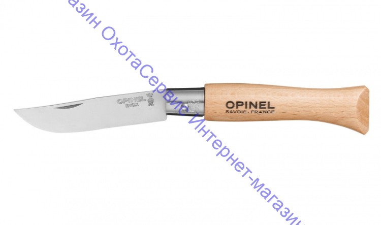 Нож Opinel серии Tradition №05, клинок 6см, нерж.сталь, рукоять-бук, 001072