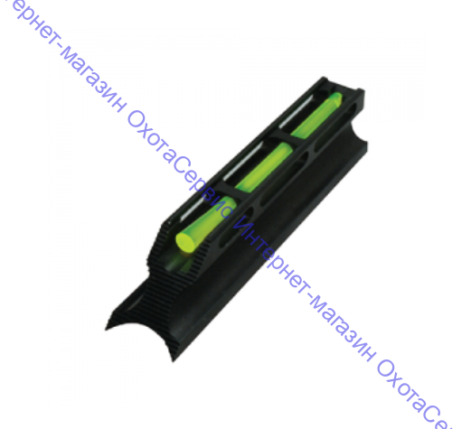 HiViz мушка Tactical Shotgun Front Sight Medium для гладкоствольного оружия 12 кал., высота 10,7мм, зеленая, TAC1001-M