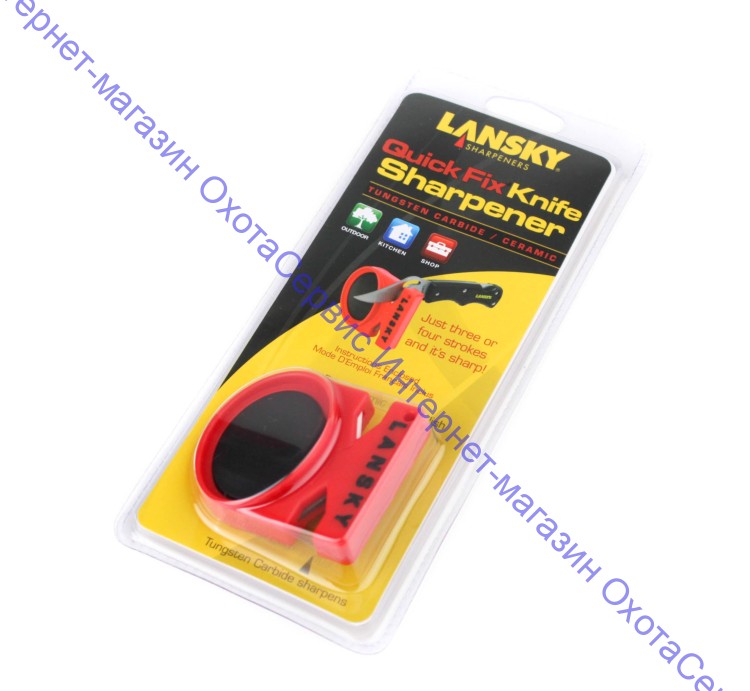 Точилка для ножей Lansky Fix Knife Sharpener красная, LCSTC