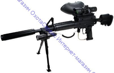 Сошки UTG, Weaver + переходник на антабку, высота 23-28см , TL-BP69ST