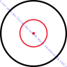 Коллиматор Holosun Micro точка/круг-точка 2/65MOA, 12 подсв., +кронштейн, яркость-барабан, U-защита, внешн.бат.,100г., HS503R