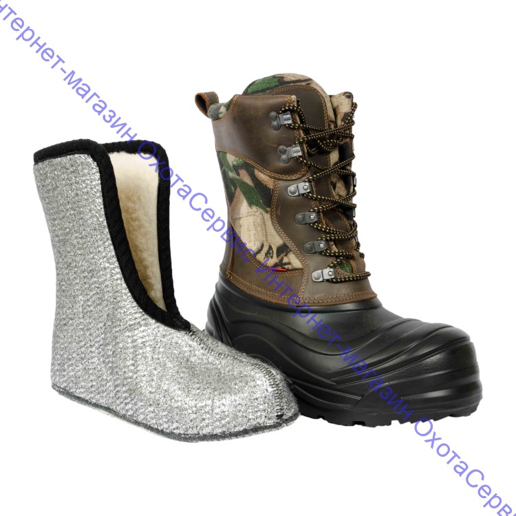 Сапоги зимние Demar со шнурками YETTI Pro Camo, 3852