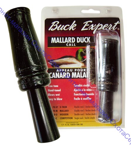 Манок Buck Expert на утку черный с CD, 78O-T