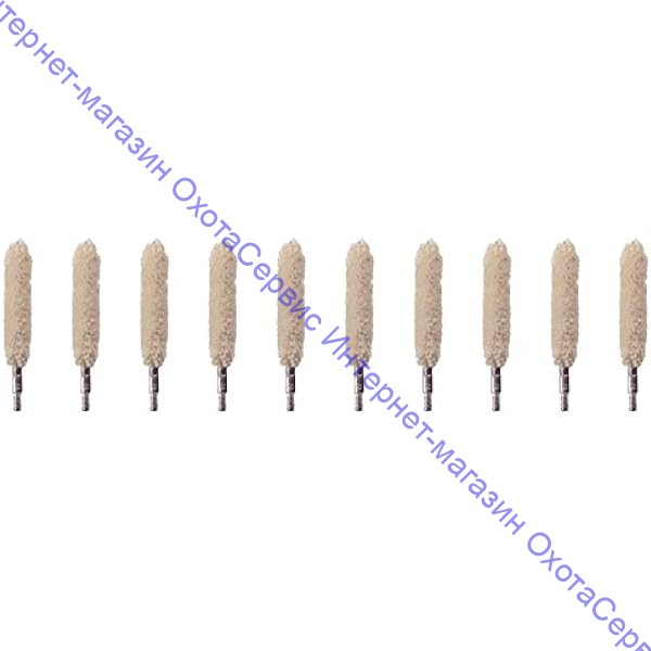 Ерш-пуховка Tipton Bore Mop .22 - .25 Cal 10 шт., 709262