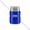 Термос для еды THERMOS KING SK-3000 0.47L, складная ложка, синий, 409362