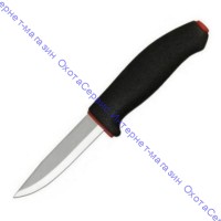 Нож Morakniv Allround No. 711, универсальный/строительный, углеродистая сталь, клинок 102мм, чёрный/красный, 11481