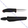 Нож Morakniv Allround No. 711, универсальный/строительный, углеродистая сталь, клинок 102мм, чёрный/красный, 11481