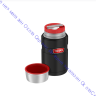 Термос для еды THERMOS KING SK-3020 RCMB 0.71L, складная ложка из нержавеющей стали, чёрный, 375810