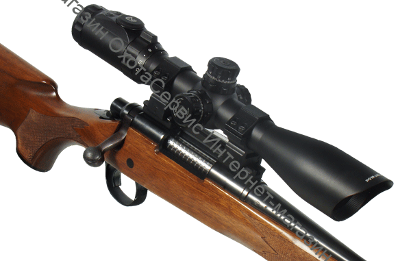 Прицел LEAPERS Accushot Precision 3-12X44, 30мм, SF-параллакс, сетка MilDot, подсветка, кольца, SCP3-U312AOIEW