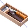 Нож Opinel серии Tradition №08, клинок 8,5см, углеродистая сталь, рукоять-бук, чехол, футляр, 000815