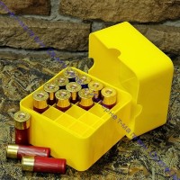 Коробка-кейс для 25 патронов 12 калибра "Superduck-25" желтая, Sd25ж