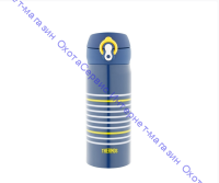 Термос для напитков (термокружка) THERMOS JNL-402 0.4L, откидной механизм, синий, 924575