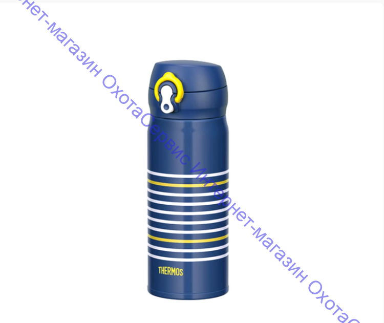 Термос для напитков (термокружка) THERMOS JNL-402 0.4L, откидной механизм, синий, 924575