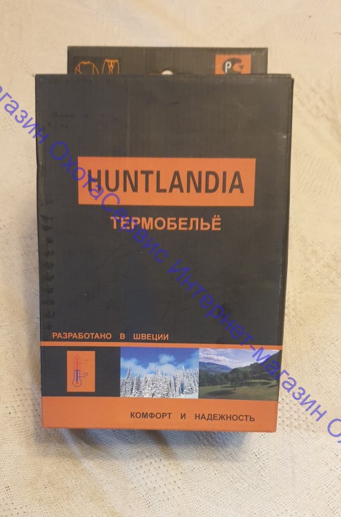 Термобелье Huntlandia 2XL, зеленое, 100% полиэстер, Швеция / Китай