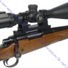 Планка Picatinny UTG на Remington 700, Short Action, 3+3 слота, вырез под гильзу, сталь, 122г,  MNT-RM700S