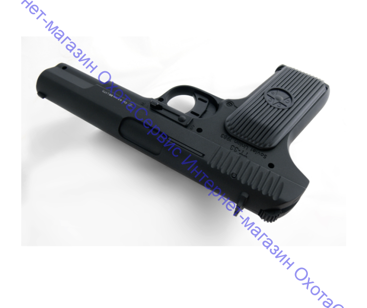 Пистолет пневматический Stalker STT (аналог "ТТ") к.4,5мм, металл, 120 м/с, черный, картон.коробка, ST-21051T