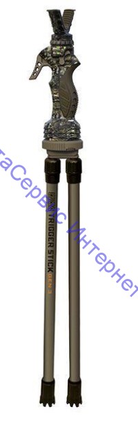 Опора Primos Trigger Stick™ Gen3, бипод, 61-155см, б/с поворот.база 360, камуф., 907г, 65814M